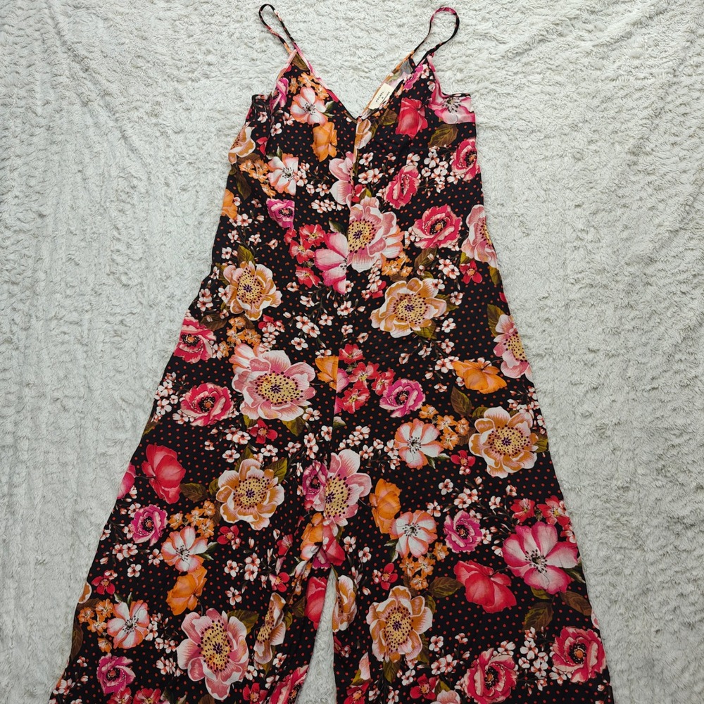 Floral Jumpsuit Women 6 Cottagecore Boho Garden Prairie Kachel x Anthropologie‎